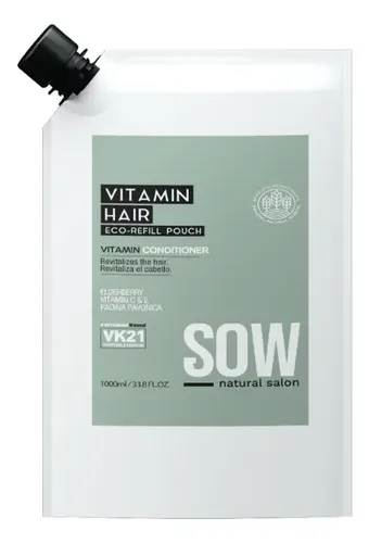 Acondicionador Sow Recargable Vitamin Hair 1000ml
