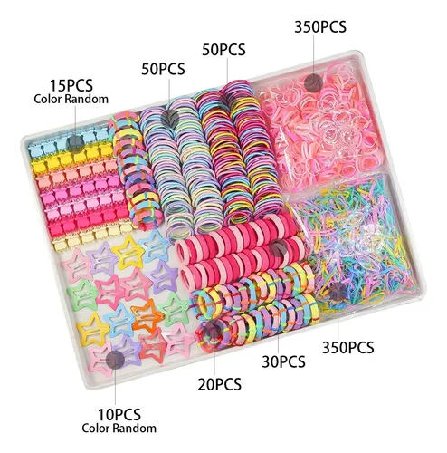 1.705 Cinturones Elásticos Para Mini Anillos Para El Cabello