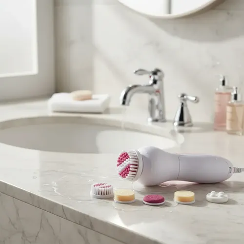 Cepillo Facial Masajeador Exfoliante Limpieza 5 En 1 A Pilas