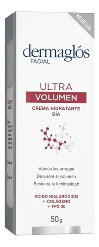 Crema Dermaglós Hidratante De Día Fps30 Ultra Volumen X50g
