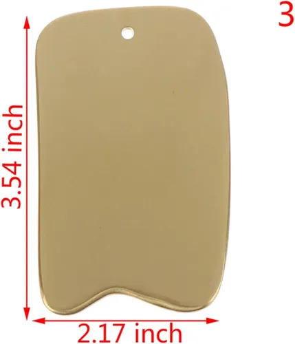 Tabla Gua Sha Cobre Para Masajes Y Acupuntura Spa