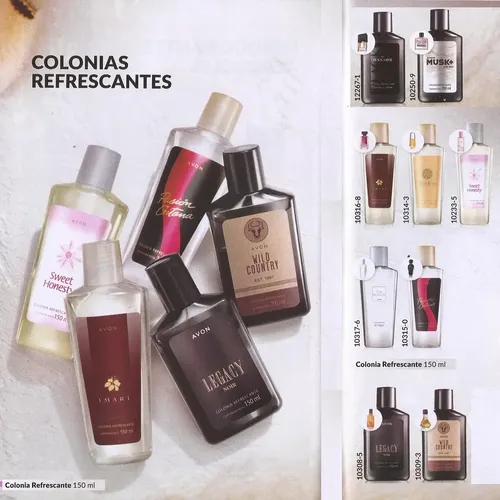 Colonias Refrescantes Avon.m/ Pasión Gitana/sweet Honesty Volumen de la unidad 75 mL