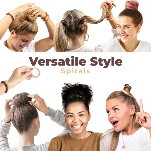 Conceptos Básicos De Cintas En Espiral Para Cabello Grueso (