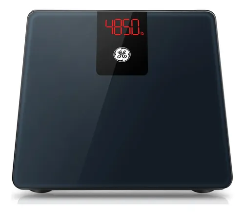Báscula De Baño Digital Ge Peso Corporal Imc Bluetooth Negra