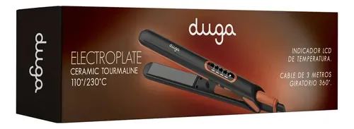 Plancha De Pelo Duga D2317 Profesional Y Compacta Naranja