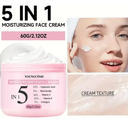 Set De 2 Piezas Cream + Face Set: Moisturizer Skincare Un