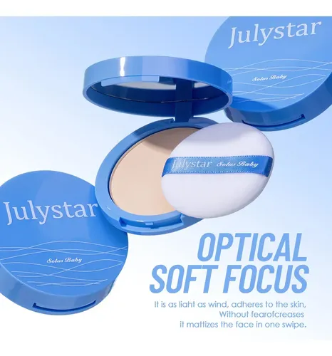 Julystar 6 Polvos Fijacion Mate Impermeable Rostro