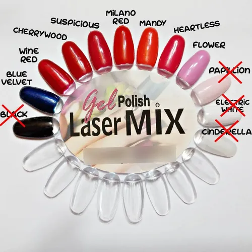 Esmalte Gel Semipermanente Uñas Laser Mix Usa Led/uv 14.7 Ml