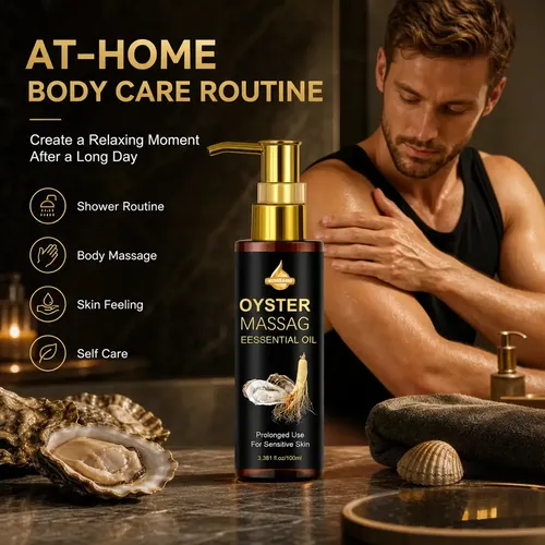 Aceite Corporal Para Hombres Sumifang Oyster 100 Ml