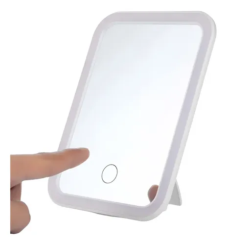 Espejo Led Tactil Poratil Calido Frio Neutro 17x12cm