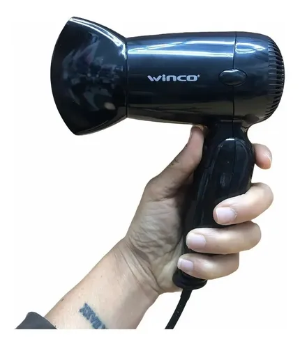 Secador De Pelo Plegable De Viaje 1200w Winco W191