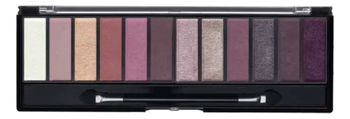 Paleta De Sombras Lovepink 12 Tonos Perlados Y Mate Monique