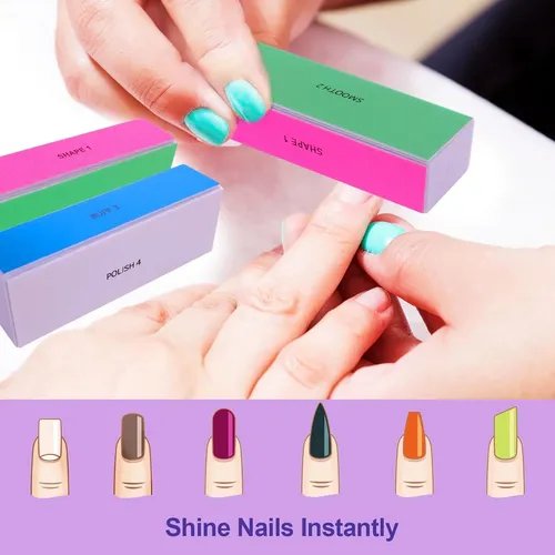 Bloque De Esmalte De Uñas (juego De Cuatro), Malla 120/240/6