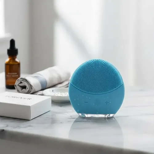 Cepillo Facial Limpiador Eléctrico Silicona Recargable Usb