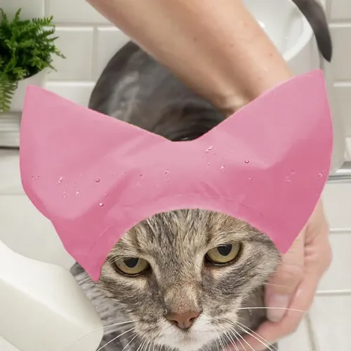 Gorro De Baño For Perros, Gorro De Baño Ajustable For Gatos