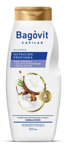 Bagovit Shampoo Nutricion Profunda Cabello Seco X350