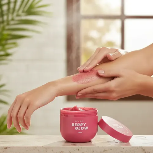 Exfoliante Corporal City Girl Berry Glow Frutilla 280ml