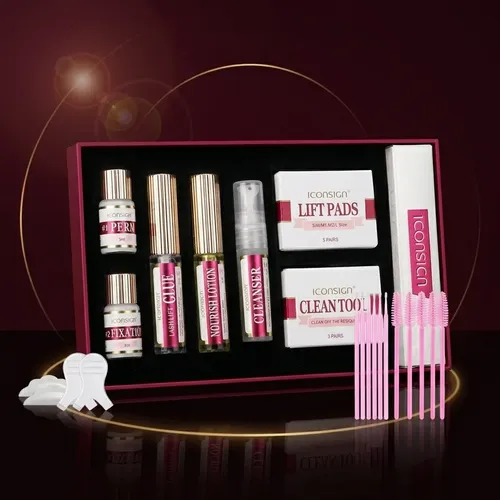 Set Lifting Para Pestañas Naturales Kit Completo Estética