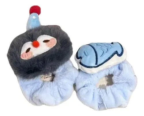 2 Uds Pingüino Pez Banda For El Cabello Lindo Lindo Felpa