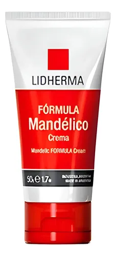 Fórmula Mandelico Crema 50gr Lidherma. Manchas. Renovador.
