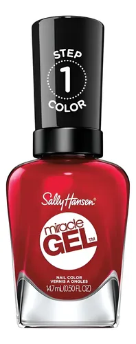 Esmalte De Uñas Sally Hansen Miracle Gel 14.79 Ml Rojo