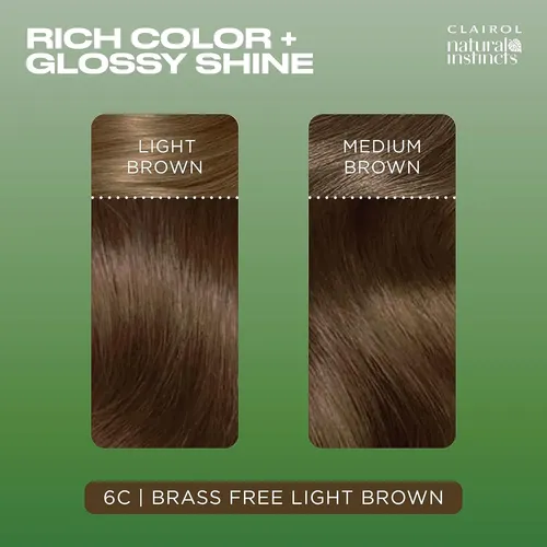 Tinte Demi-permanente Clairol Natural Instincts Light Brown