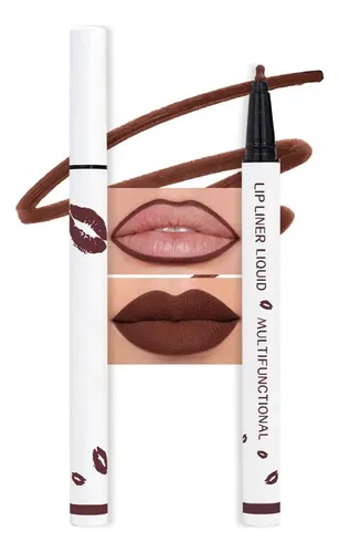 Delineador Líquido De Labios Duradero Evpct 11 Marrón