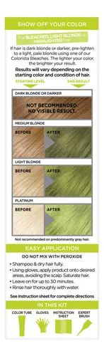 Tinte De Pelo L’oreal Paris Colorista Semipermanente Limegre