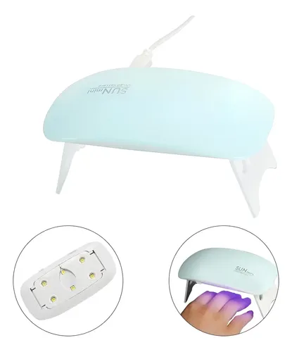 Mini Cabina Led Portátil Usb Esmalte Semipermanente Uv