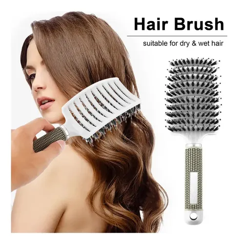 Mp Hjq Peine Con Ventilación For Desenredar El Cabello Liso