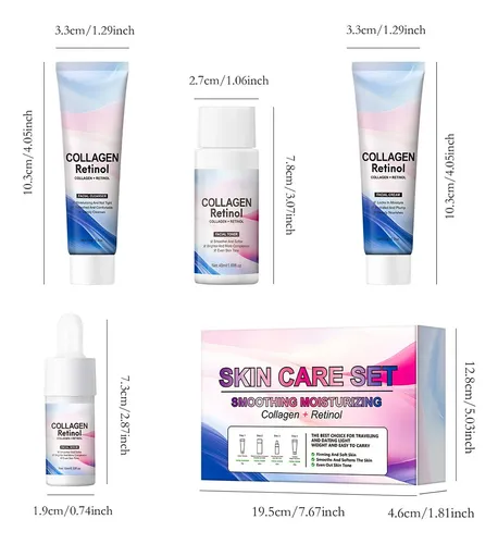 Set Antiarrugas L Antis Set De Cuidado De La Piel De Viaje A