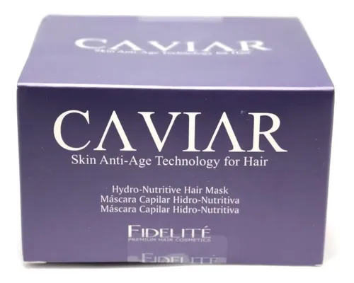 Mascara Hidro-nutritiva Caviar Fidelite 250ml X 2 Unidades