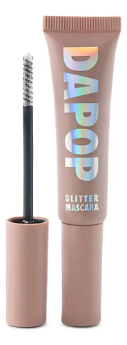 Glitter Mascara Dapop Dorada O Plateada Brillo Pestañas