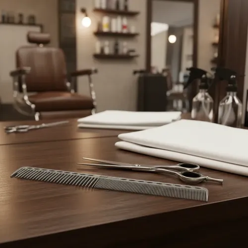 Peine De Corte Peluquería Barberia Paak Mpro 23.5 Cm
