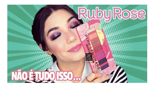 Paleta De Sombras 7 Tonos Pink Lemonade Ruby Rose Original