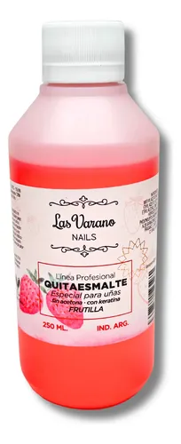 Quita Esmalte De Uñas Liquido 250ml Removedor Sin Acetona