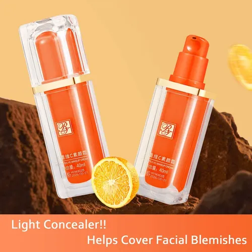 Meiplumlai Cc Cream Vitamina C Full Coverage Natural Light