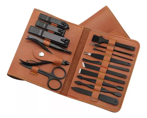 :# Kit De Limpieza Y Corte De Uñas 16 Piezas For Manicura .\