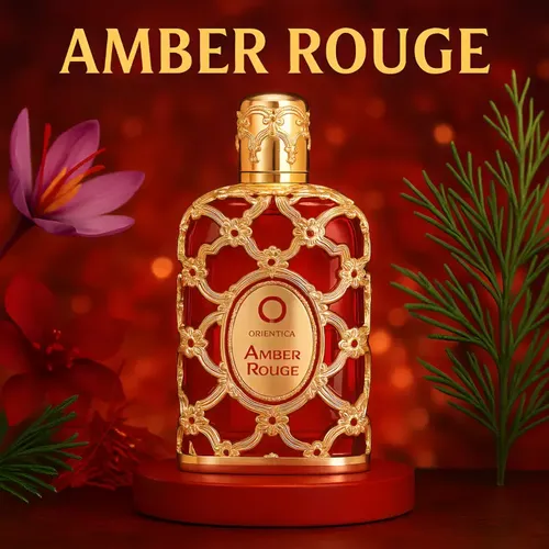 Perfume de mujer Orientica Luxury Amber Rouge Edp, 80 ml, árabe