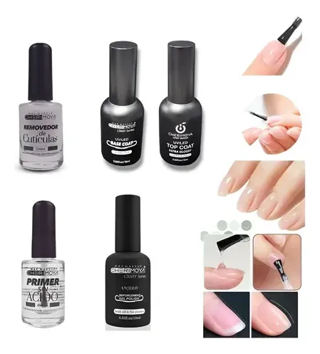 Kit Kapping Nivelador Reinforcement Gel Polish Transparente