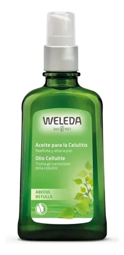 Aceite Abedul Celulitis Weleda – Tonifica, Reafirma – Vegano Tipo De Envase Vidrio Fragancia Abedul Tipos De Piel Todas