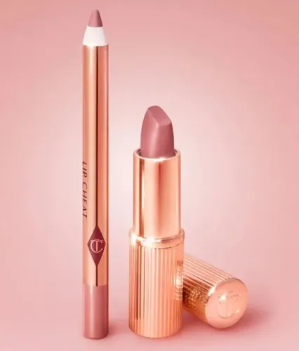 Charlotte Tilbury Mini Lip Kit Pillow Talk Tono Color Rosa