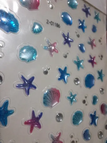 Stickers 3d Para Uñas Marino Verano Playeros City Girl