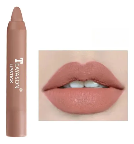 Labial Mate Brillante De Larga Duración