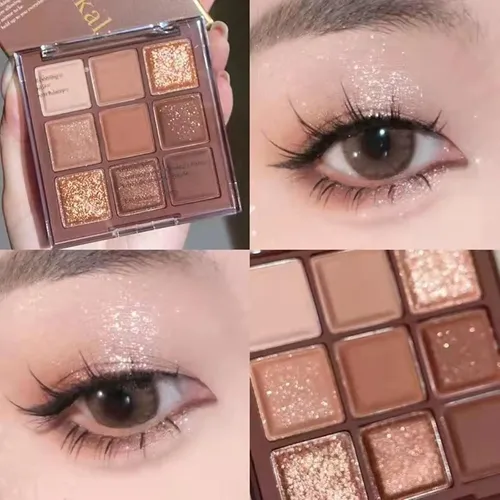 Paleta De Sombras Go Ho 9 Colores Nude Set 4