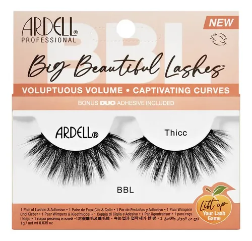 Ardell Pestañas Postizas BBL Thicc 18mm Máximo Volumen Unidad
