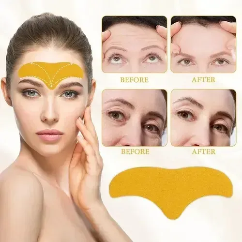 Parches Anti Arrugas Edad Piel Frente Mascarilla Facial X 10 Tipo De Piel Todo Tipo De Piel