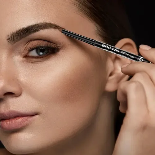 Idi Make Up Delineador Ojos Retractil Brown Con Esfumino