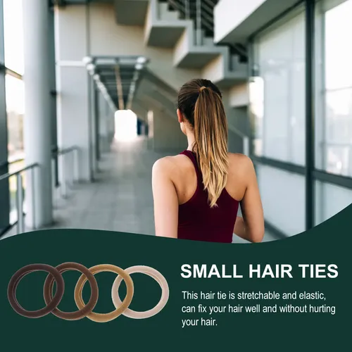 20 Cintas Para El Pelo Sin Costuras, Cuerda De Nailon, Cola