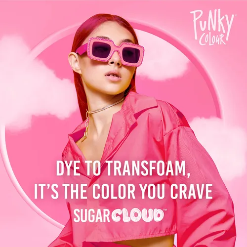 Tinte Para El Cabello Punky Sugar Cloud Candyfloss 177 Ml